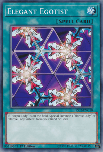Elegant Egotist - SS02-ENC10 Common 1st Edition