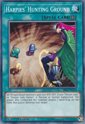 Harpies' Hunting Ground - SS02-ENC13 Common 1st Edition