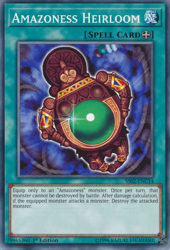 Amazoness Heirloom - SS02-ENC14 Common 1st Edition