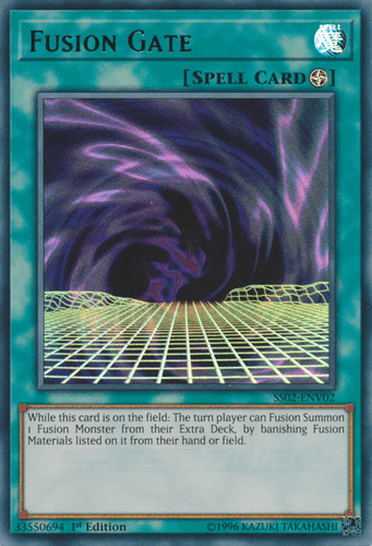 Fusion Gate - SS02-ENV02 Ultra Rare 1st Edition