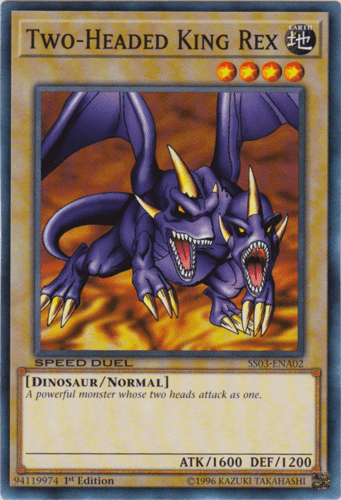 Two-Headed King Rex - SS03-ENA02 Common 1st Edition