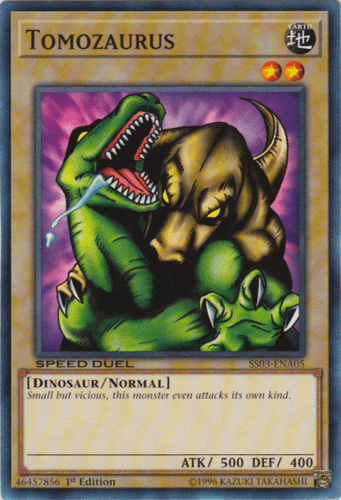 Tomozaurus - SS03-ENA05 Common 1st Edition