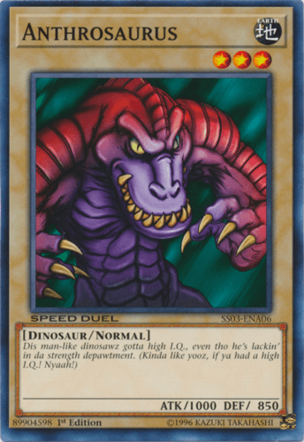 Anthrosaurus - SS03-ENA06 Common 1st Edition