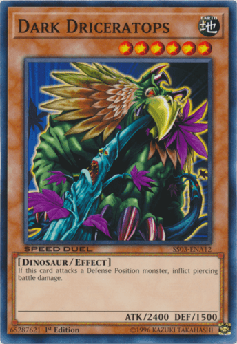 Dark Driceratops - SS03-ENA12 Common 1st Edition