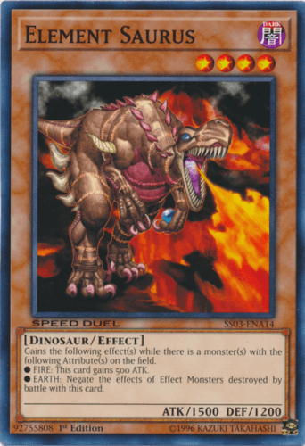 Element Saurus - SS03-ENA14 Common 1st Edition