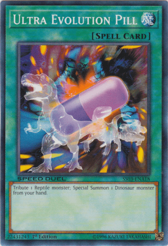 Ultra Evolution Pill - SS03-ENA18 Common 1st Edition