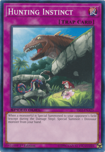 Hunting Instinct - SS03-ENA25 Common 1st Edition