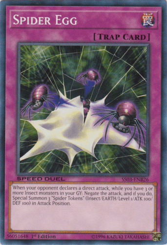 Spider Egg - SS03-ENB26 Common 1st Edition