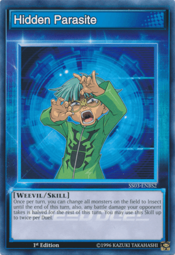 Hidden Parasite - SS03-ENBS2 Common 1st Edition