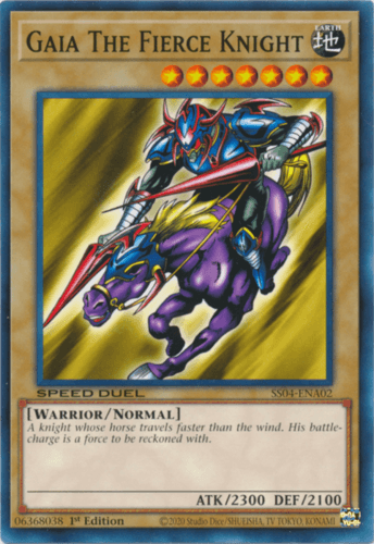 Gaia The Fierce Knight - SS04-ENA02 Common 1st Edition