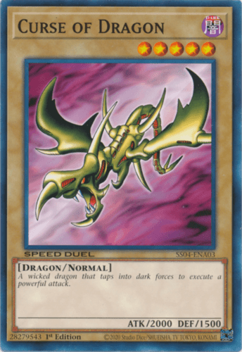 Curse of Dragon - SS04-ENA03 Common 1st Edition