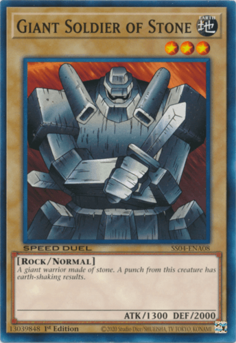 Giant Soldier of Stone - SS04-ENA08 Common 1st Edition