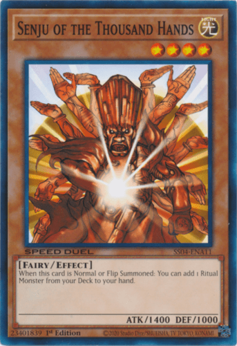 Senju of the Thousand Hands - SS04-ENA11 Common 1st Edition