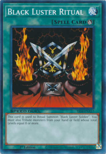 Black Luster Ritual - SS04-ENA17 Common 1st Edition