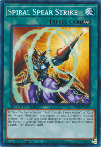 Spiral Spear Strike - SS04-ENA21 Common 1st Edition