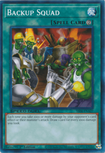 Backup Squad - SS04-ENA27 Common 1st Edition