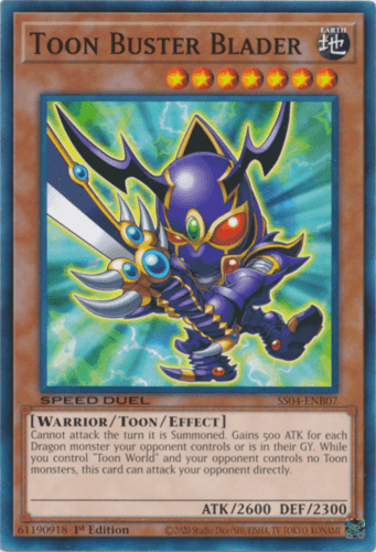 Toon Buster Blader - SS04-ENB07 Common 1st Edition