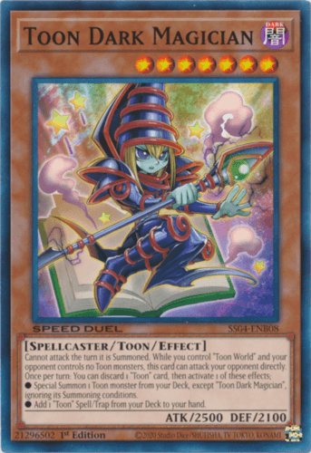 Toon Dark Magician - SS04-ENB08 Common 1st Edition