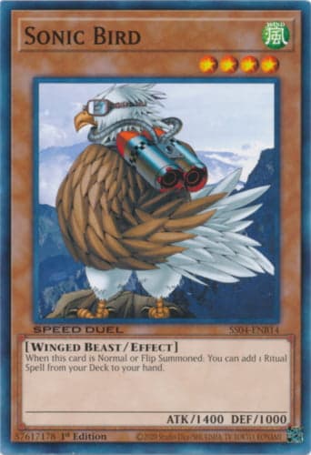 Sonic Bird - SS04-ENB14 Common 1st Edition