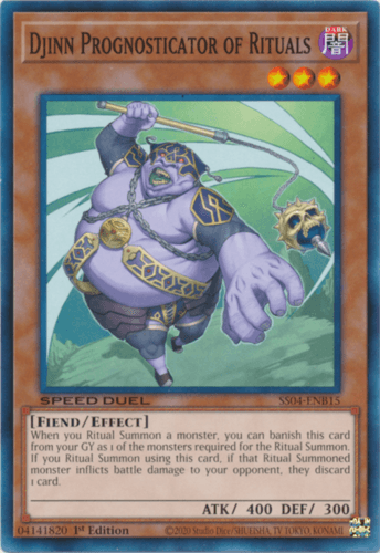 Djinn Prognosticator of Rituals - SS04-ENB15 Common 1st Edition