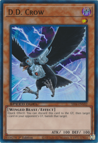 D.D. Crow - SS04-ENV02 Ultra Rare 1st Edition
