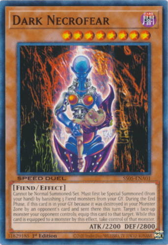 Dark Necrofear - SS05-ENA01 Common 1st Edition