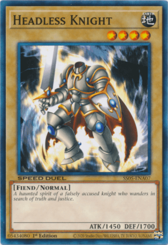 Headless Knight - SS05-ENA07 Common 1st Edition