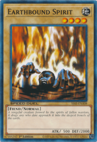 Earthbound Spirit - SS05-ENA08 Common 1st Edition