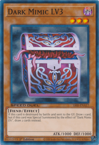 Dark Mimic LV3 - SS05-ENA17 Common 1st Edition