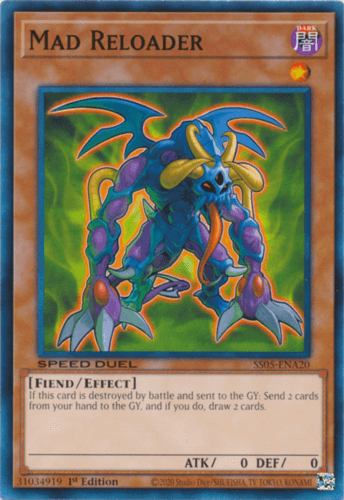 Mad Reloader - SS05-ENA20 Common 1st Edition