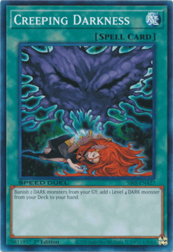 Creeping Darkness - SS05-ENA27 Common 1st Edition