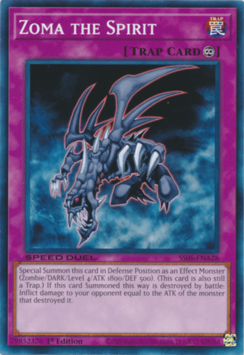 Zoma the Spirit - SS05-ENA28 Common 1st Edition
