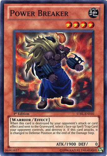 Power Breaker - STBL-EN010 Super Rare 1st Edition