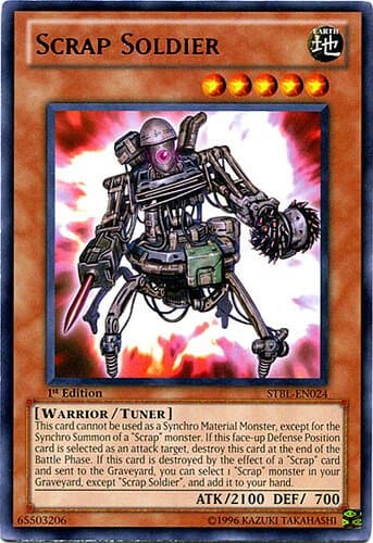 Scrap Soldier - STBL-EN024 Rare 1st Edition