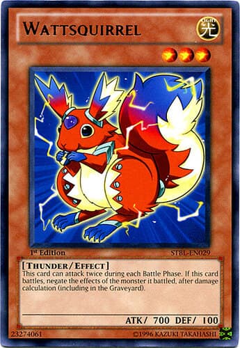 Wattsquirrel - STBL-EN029 Rare 1st Edition