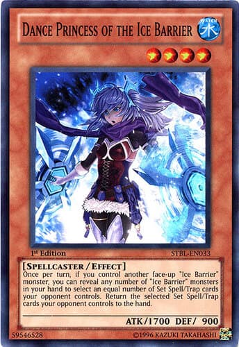 Dance Princess of the Ice Barrier - STBL-EN033 Super Rare Unlimited