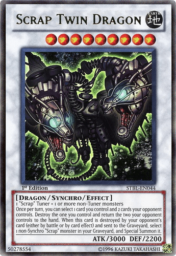 Scrap Twin Dragon - STBL-EN044 Ultra Rare Unlimited