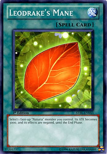 Leodrake's Mane - STBL-EN053 Common 1st Edition