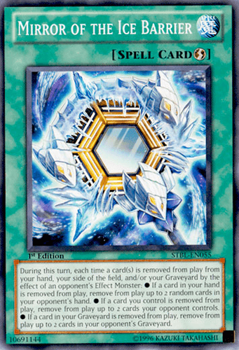 Mirror of the Ice Barrier - STBL-EN055 Common 1st Edition