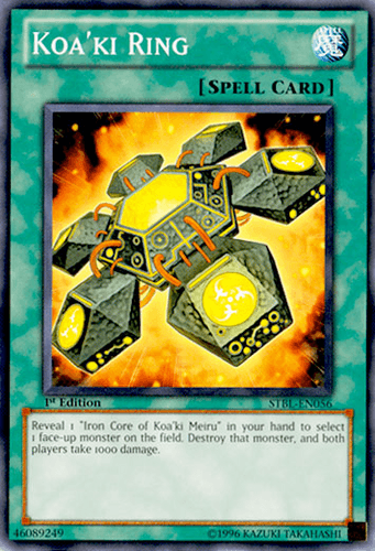 Koa'ki Ring - STBL-EN056 Common 1st Edition