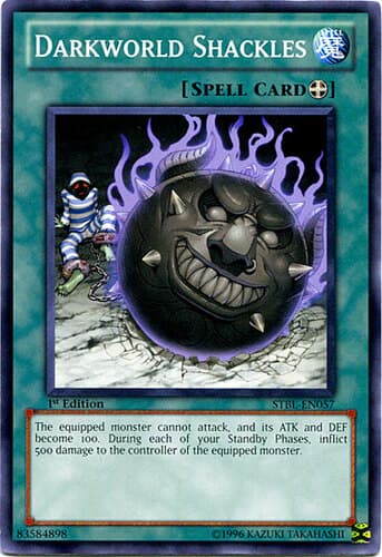 Darkworld Shackles - STBL-EN057 Common 1st Edition