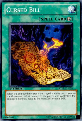Cursed Bill - STBL-EN059 Common Unlimited