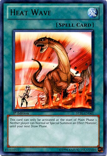 Heat Wave - STBL-EN061 Rare 1st Edition