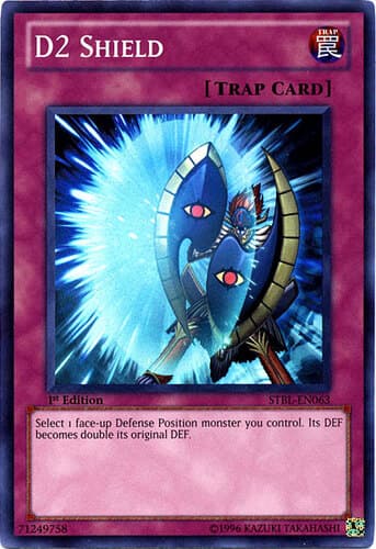 D2 Shield - STBL-EN063 Super Rare 1st Edition