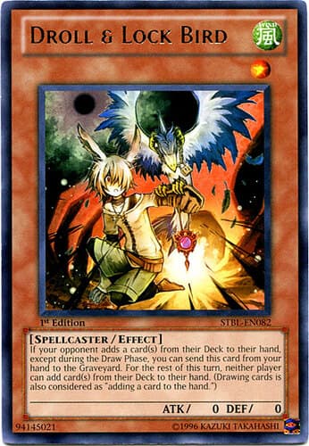 Droll & Lock Bird - STBL-EN082 Rare 1st Edition