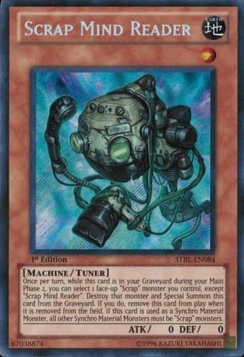 Scrap Mind Reader - STBL-EN084 Secret Rare Unlimited