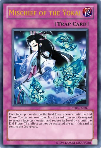 Mischief of the Yokai - STBL-EN089 Ultimate Rare 1st Edition