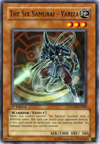 The Six Samurai - Yariza - STON-EN009 Common 1st Edition