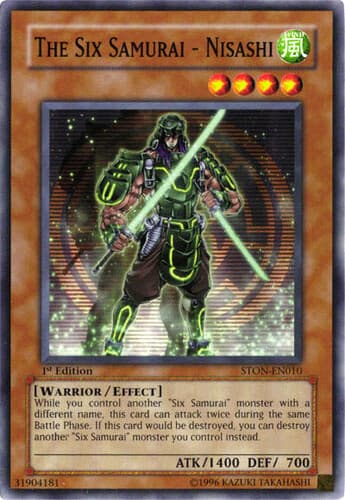 The Six Samurai - Nisashi - STON-EN010 Common 1st Edition