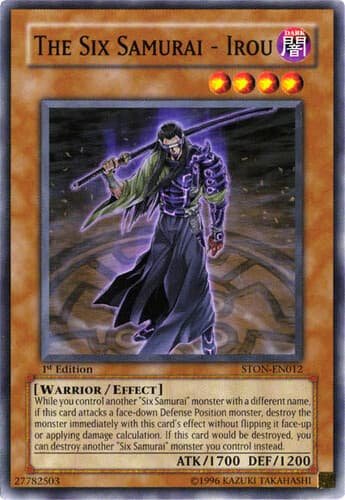 The Six Samurai - Irou - STON-EN012 Common Unlimited